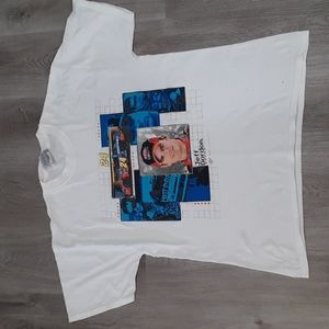 Jeff Gordon NASCAR Winner's Circle Graphic Tshirt Large Vintage 2001 Y2K racing